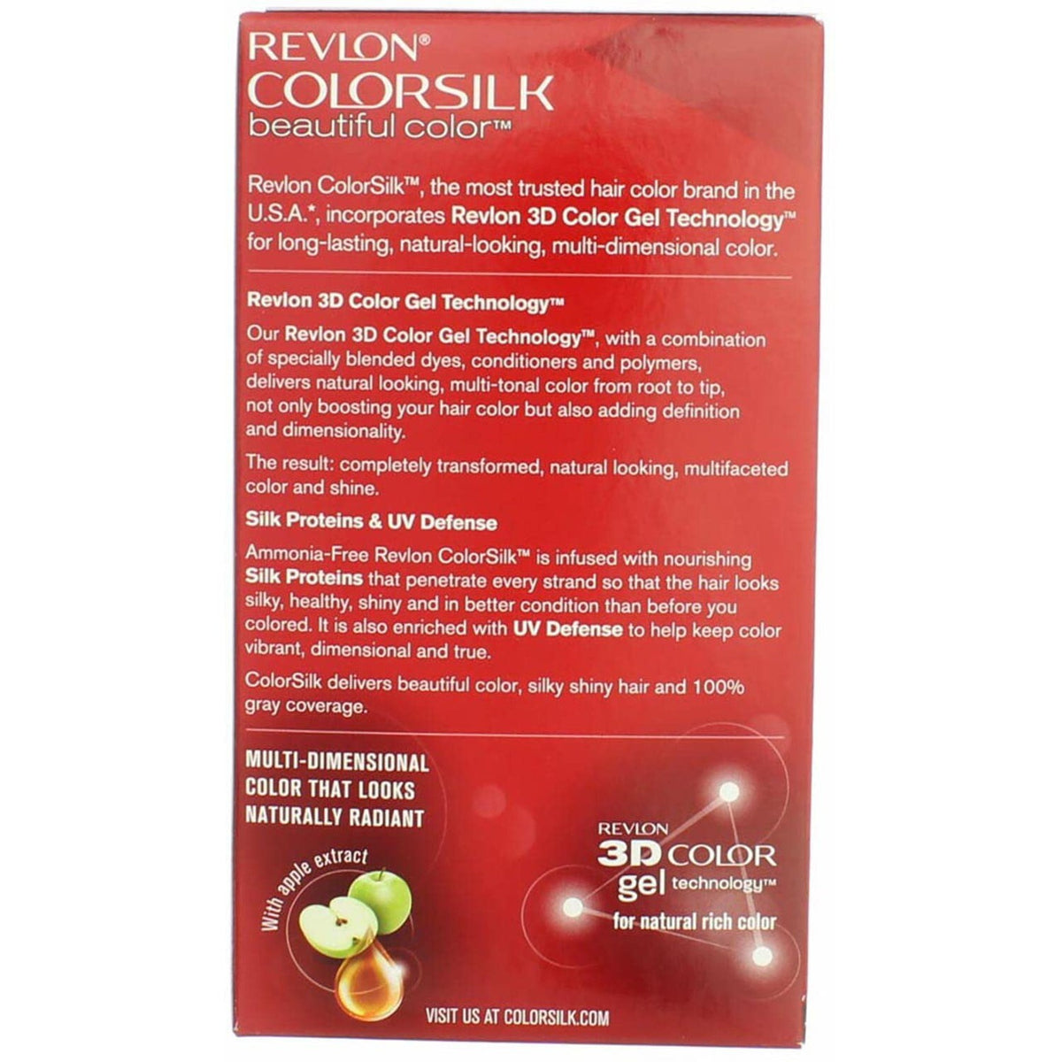 Revlon ColorSilk Hair Color 70 Medium Ash Blonde Pack of 11 - Permanent Gel