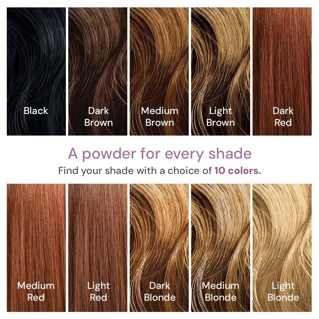 Blonde Root Touch Up Powder - Gray Coverage, Sweat & Rain Resistant