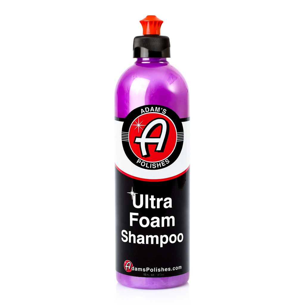 Ultra Foam Car Shampoo 16oz - pH Neutral, Sudsy Wash for Safe Vehicle Cleaning