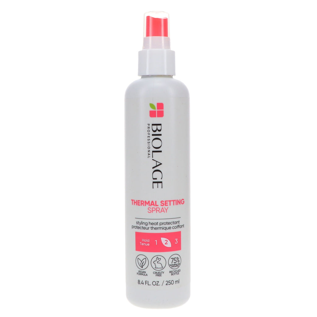 Thermal Styling Spray with UV Protection - 8.5 oz Hair Heat Protectant