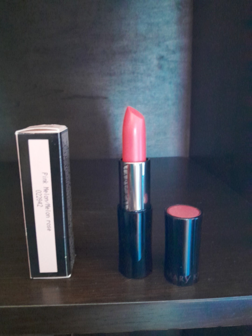 Mary Kay Creme Lipstick Pink Melon Full Size NIB