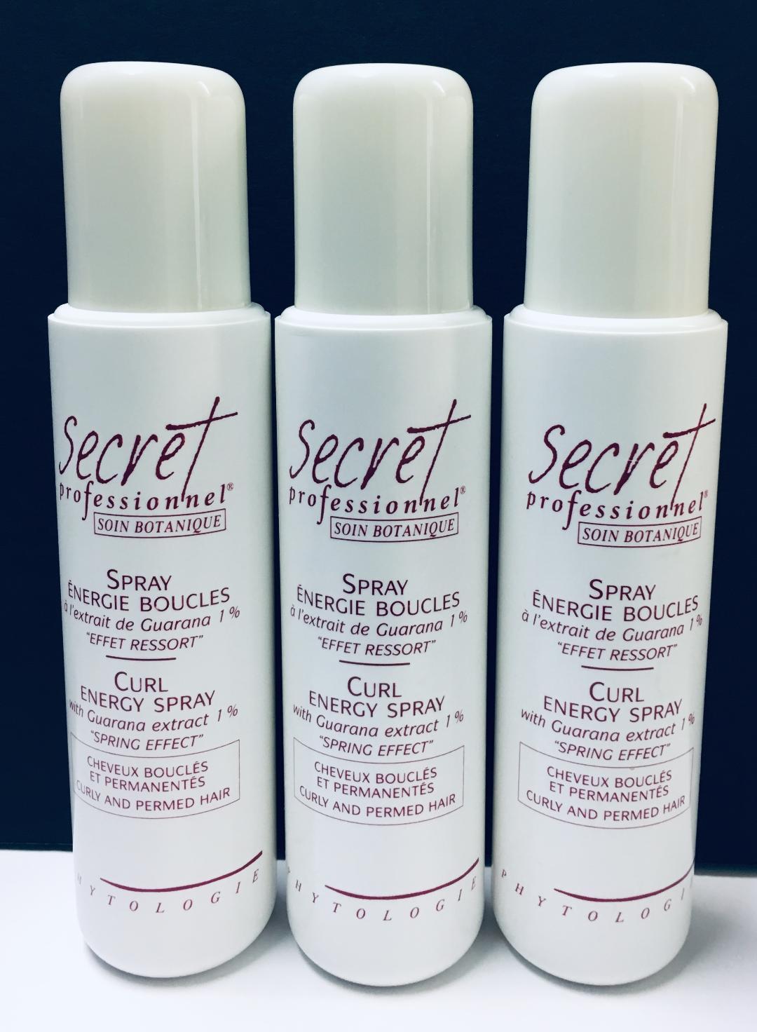Curl Energy Hair Spray with Guarana Extract - 3 Pack
