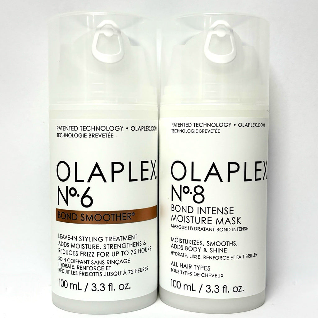 Olaplex No. 6 Bond Smoother & No. 8 Intense Moisture Hair Mask Set