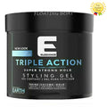 Extra Strong Hold Hair Gel 33.81oz / 1000ml - Triple Action Styling Product