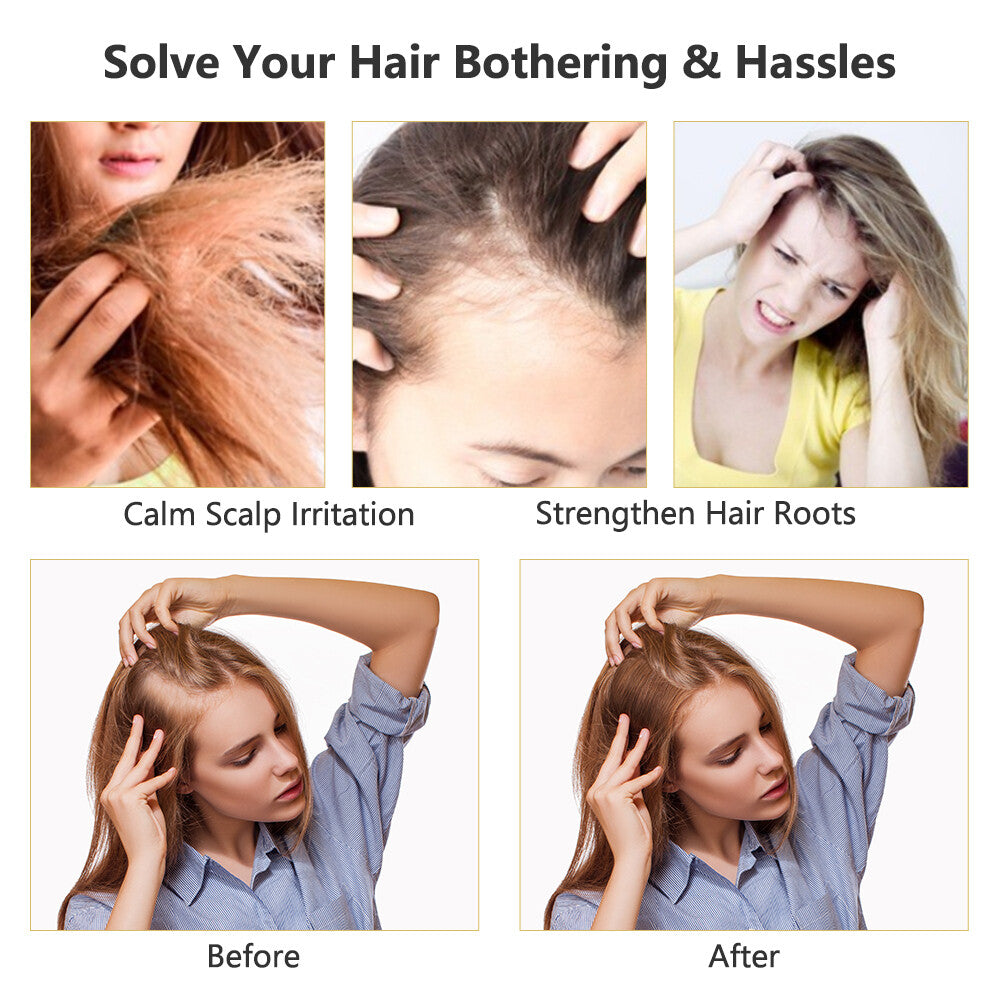 Black Hair Dye Shampoo 100PCS Natural Herbal Fast Instant 3-in-1 Hair Color