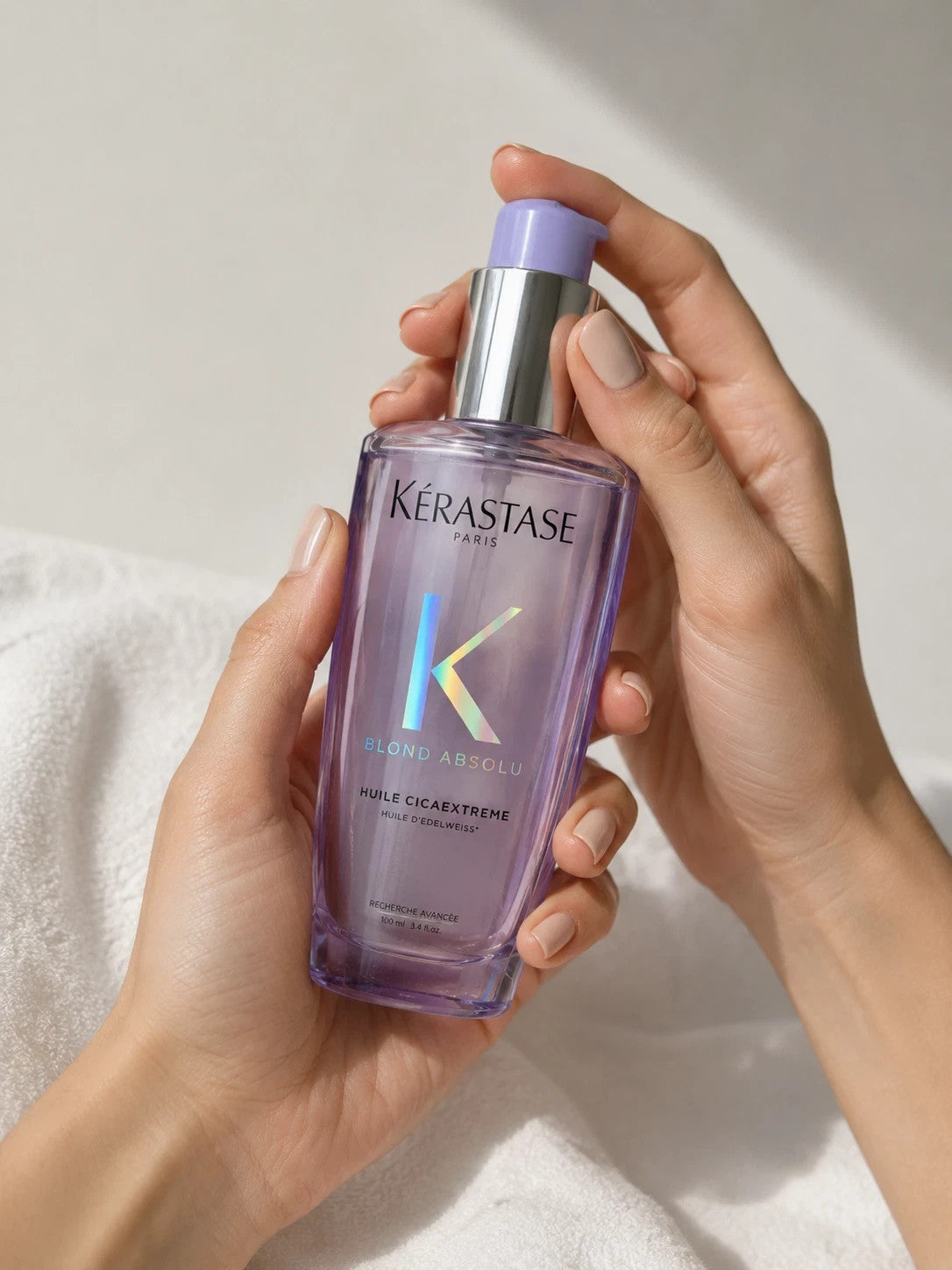Blonde Hair Oil for Soft Shine Lightened Hair | Kerastase Blond Absolu 100ML