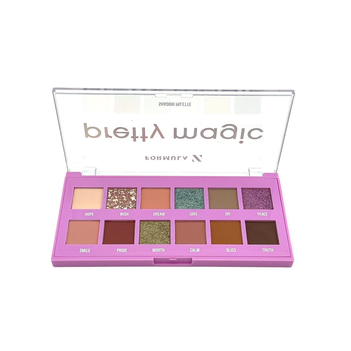 12 Shade Eyeshadow Palette with Matte & Shimmer Finishes - Pretty Magic