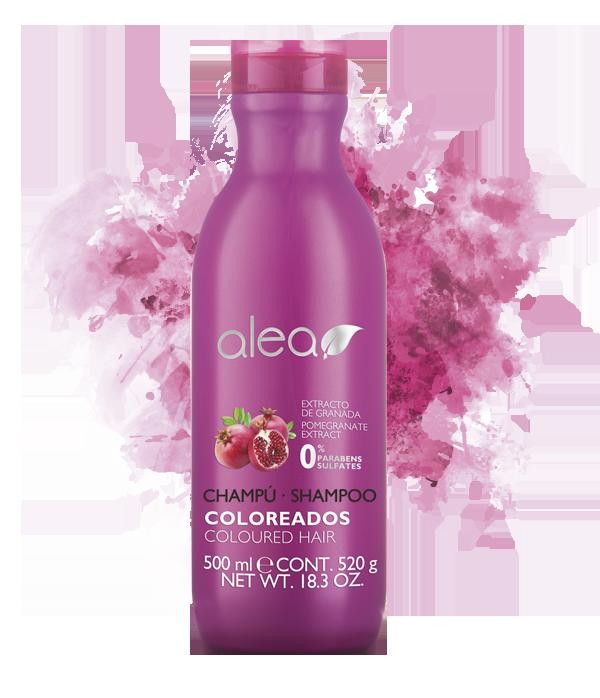 Color & Nourishing Hair Care Kit with Pomegranate Extract - Shampoo, Conditioner, Repair Vials