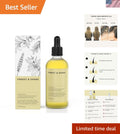 Natural Hair Growth Oil with Rosemary & Biotin for Thicker, Stronger Hair