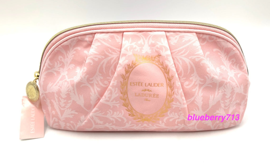 Pink Floral Makeup Bag Set - Estée Lauder Rose In Great Taste, 3 Pack