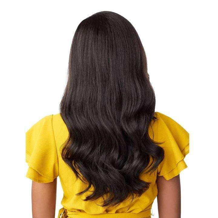 Synthetic Half Wig with Drawstring Cap - Textured Curl, Updo Style