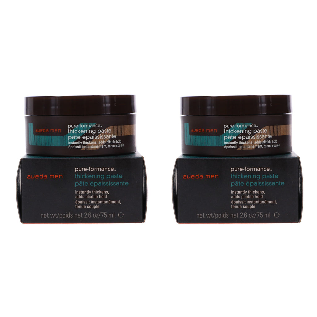 Men Thickening Hair Paste - Fuller Hair Styling Pomade 2.6 oz Pack of 2