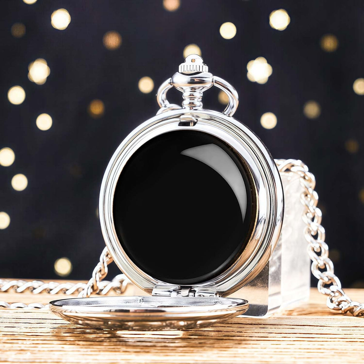 Natural Obsidian Scrying Mirror for Divination, Witchcraft & Meditation