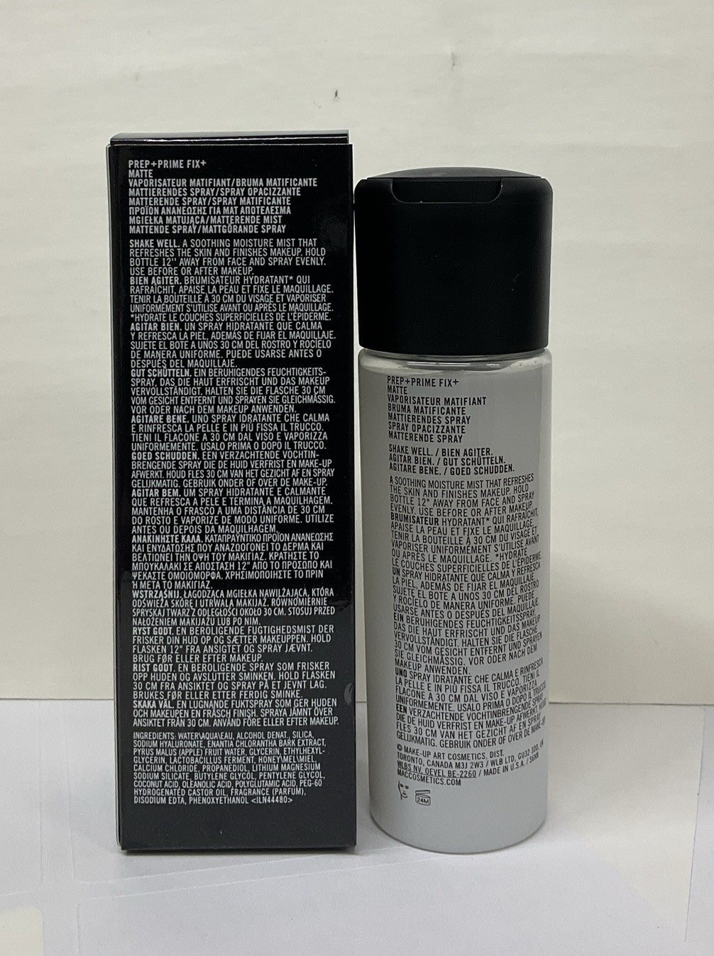 Matte Makeup Fix Spray 3.4 oz / 100 ml - Mac Prep + Prime Fix Matte