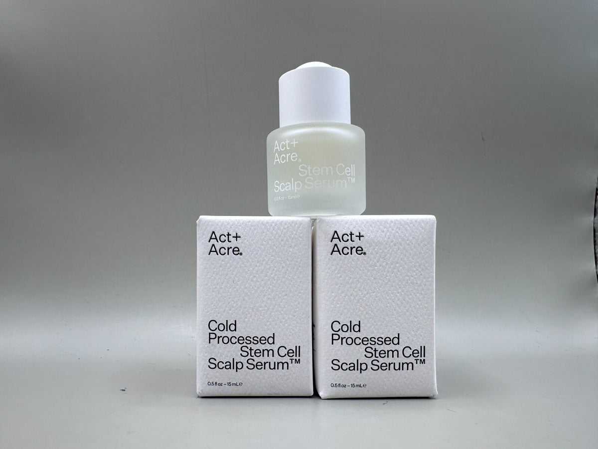 Stem Cell Scalp Serum - Cold Processed Hair Treatment, 2 Pack 15ml