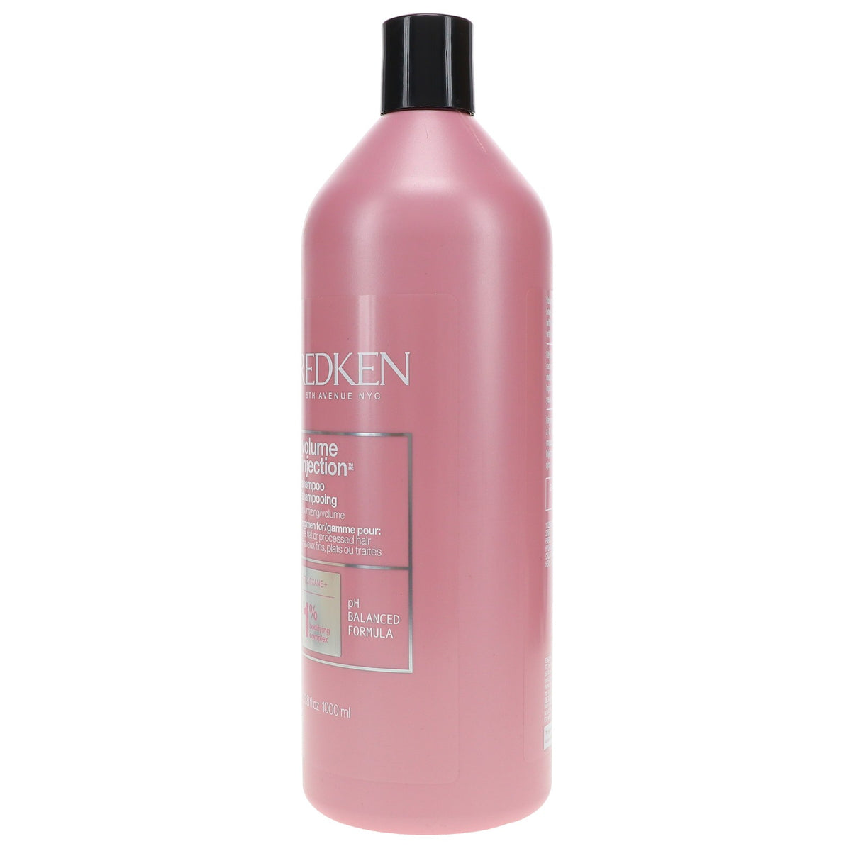 Redken Volume Injection Shampoo 33.8 oz - Boosts Fine Hair, Adds Body & Shine