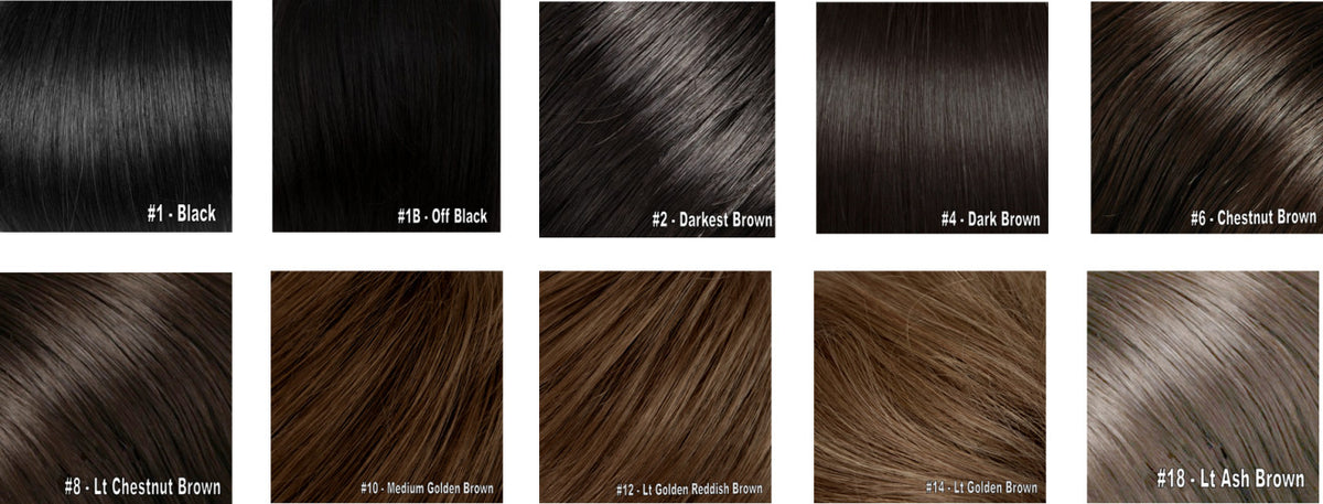 Women's Long Straight Hair Wig with Wispy Bangs - Center Parting