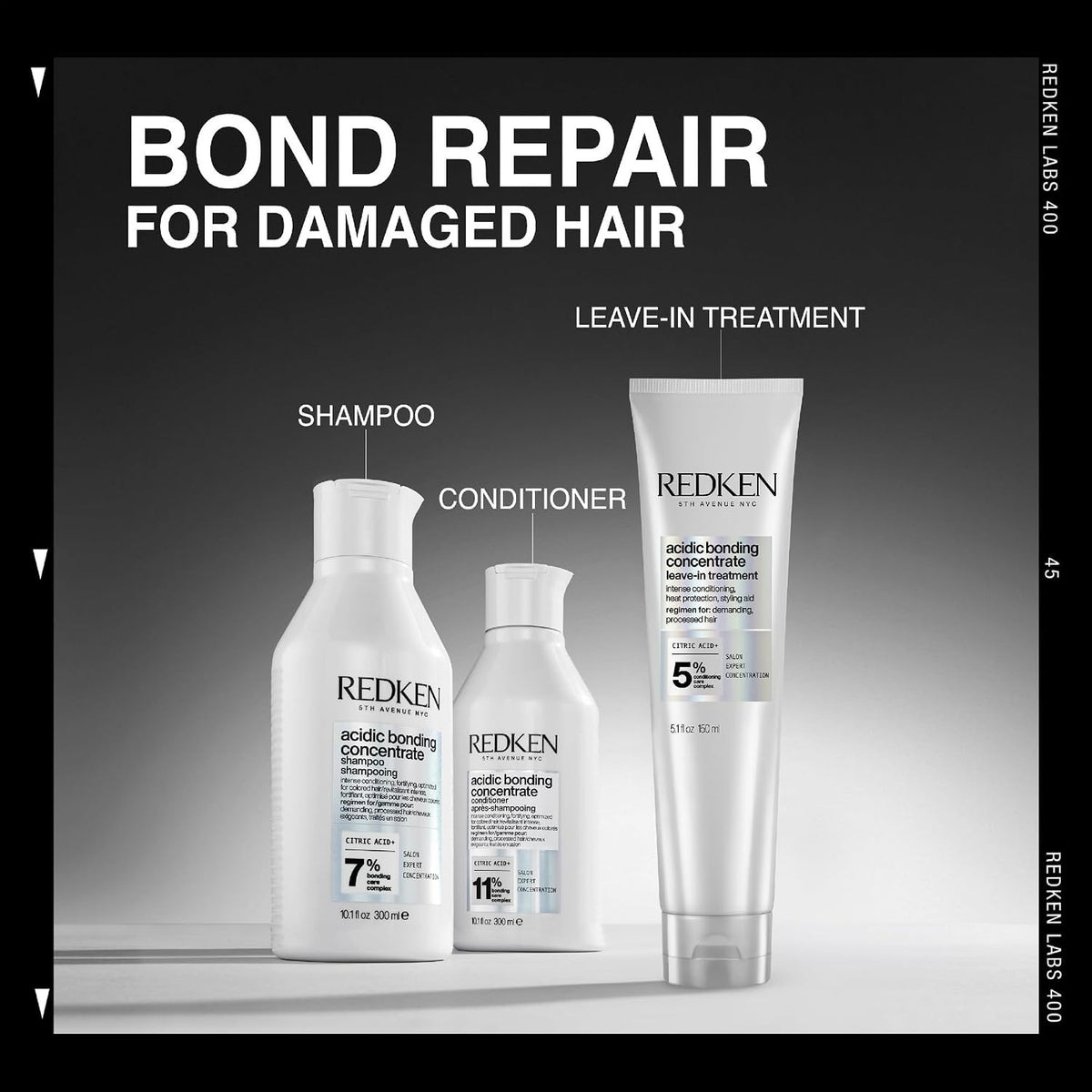 Redken Leave-In Conditioner for Damaged Hair Repair Acidic Bonding Concentrate