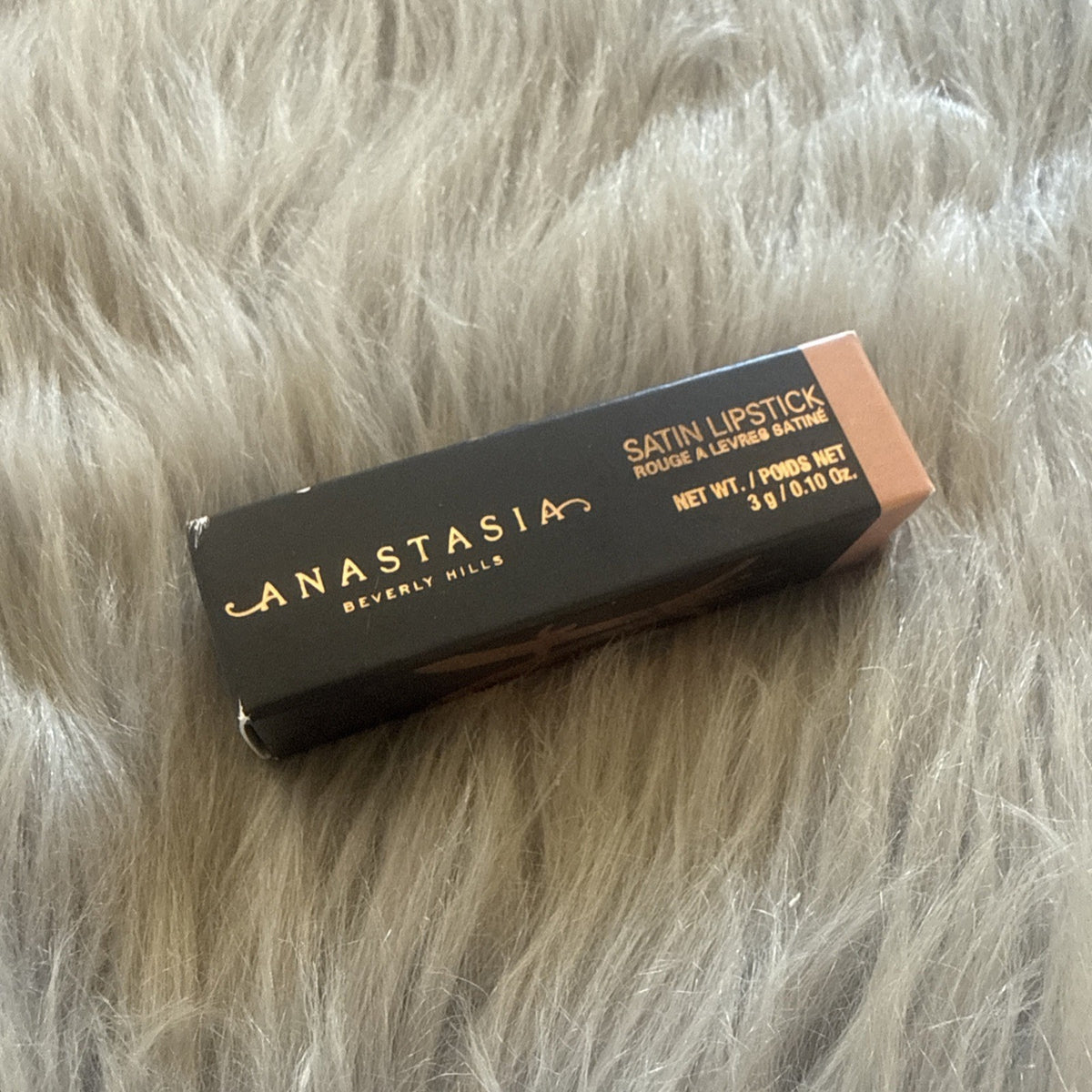 Anastasia Beverly Hills Satin Lipstick Honey Taupe Full Size 0.10 Oz