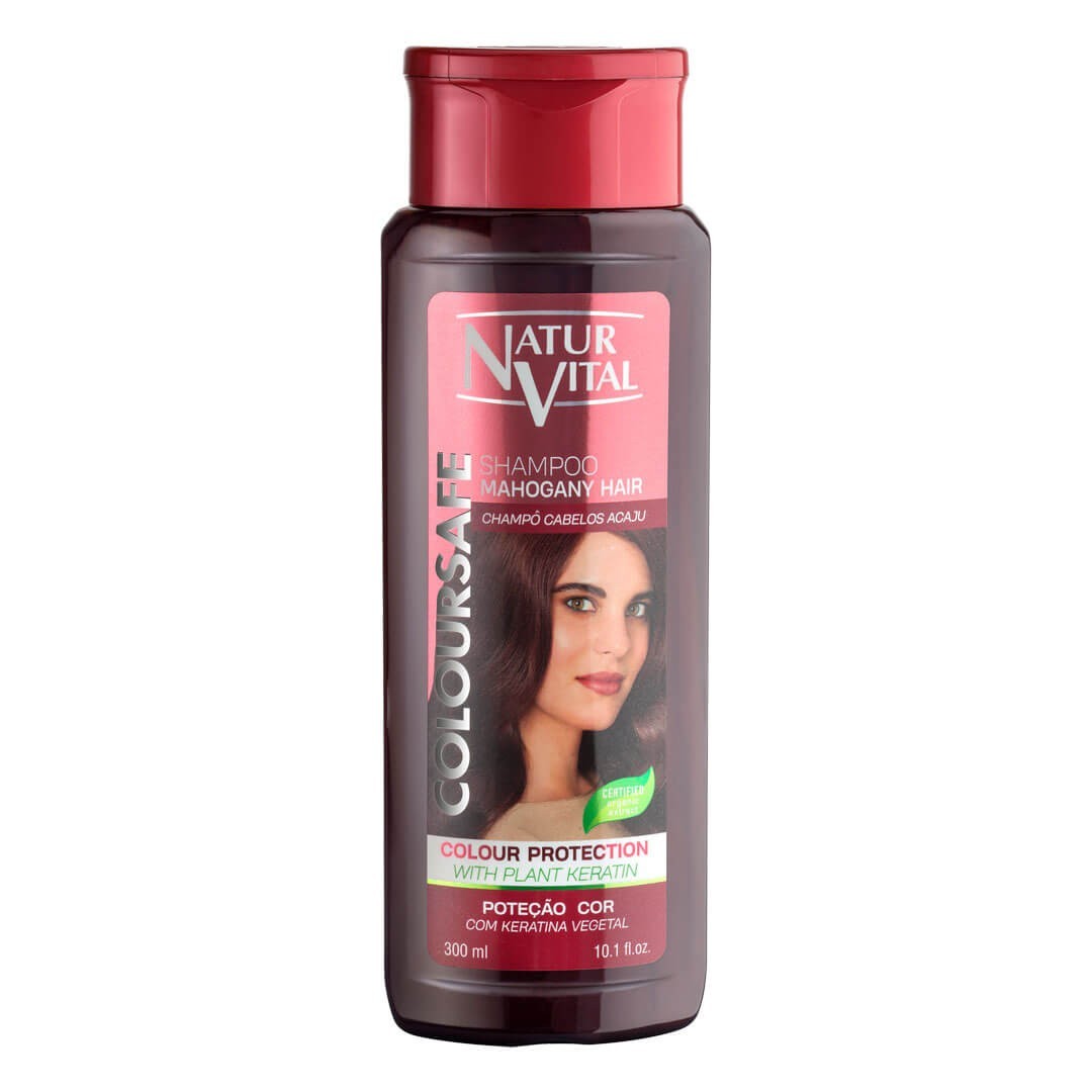Mahogany Hair Dye Set with Shampoo & Mask - Ammonia-Free Gray Coverage