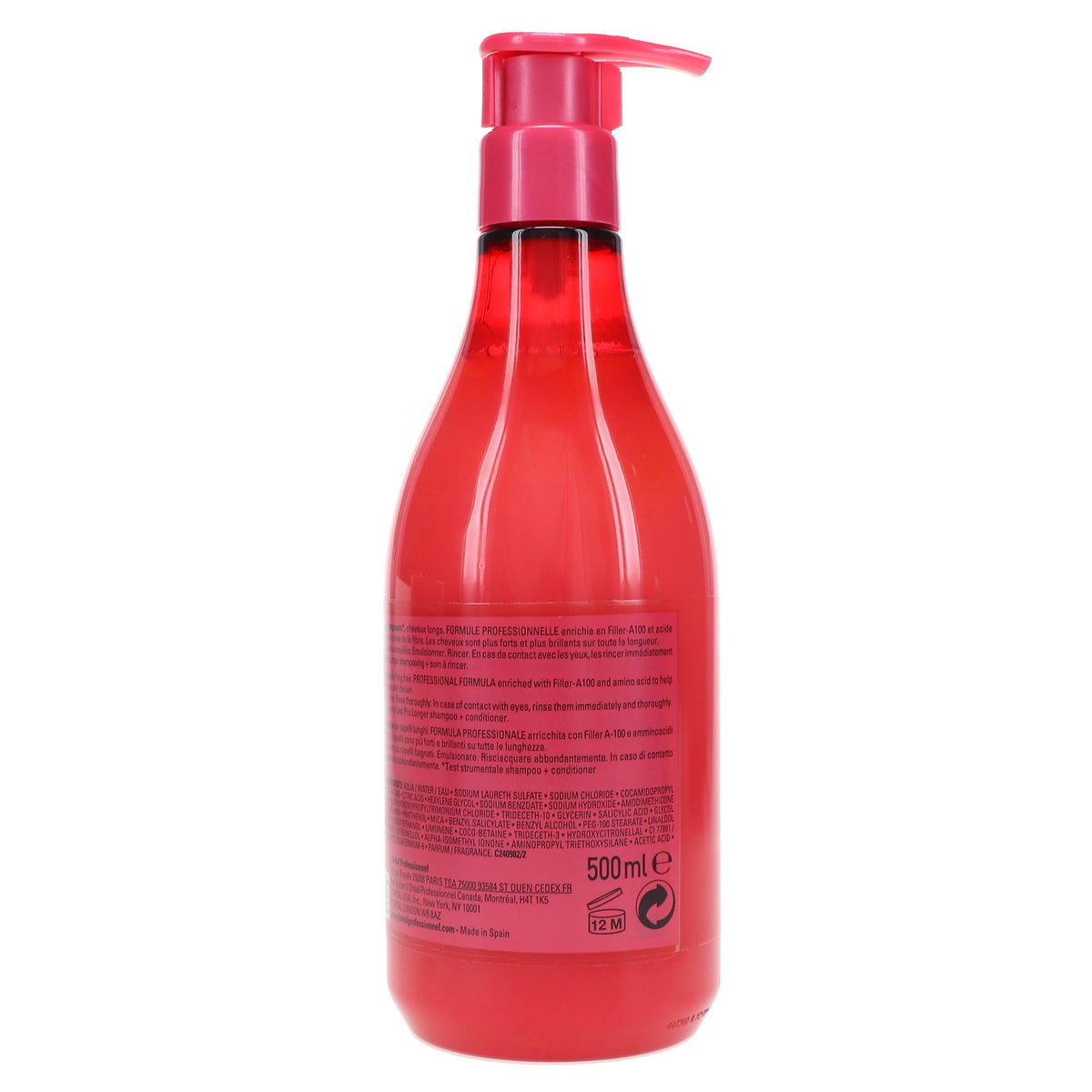 Pro Longer Hair Growth Shampoo for Longer, Healthier Hair - 16.9 oz