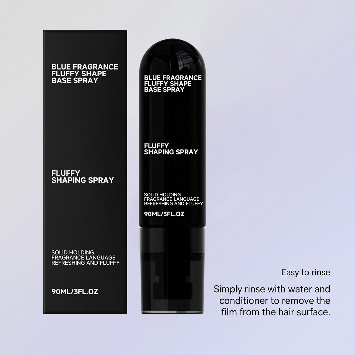 2-Pack Volumizing Hair Spray with Peach Scent - Lightweight, Long-Lasting Hold