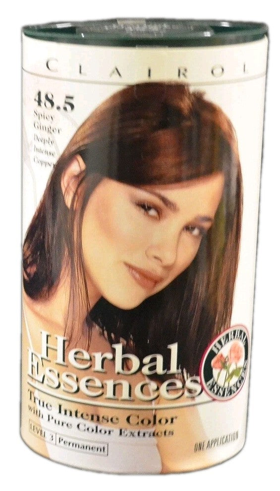 Hair Color Kit Deep Copper Spicy Ginger Ammonia-Free Long Lasting Gray Coverage