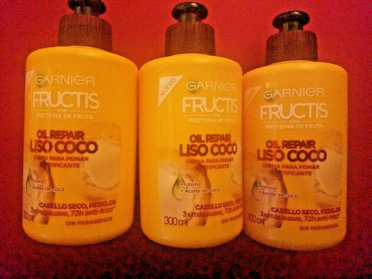Garnier Leave-In Conditioner for Dry and Frizzy Hair - 3 Pack