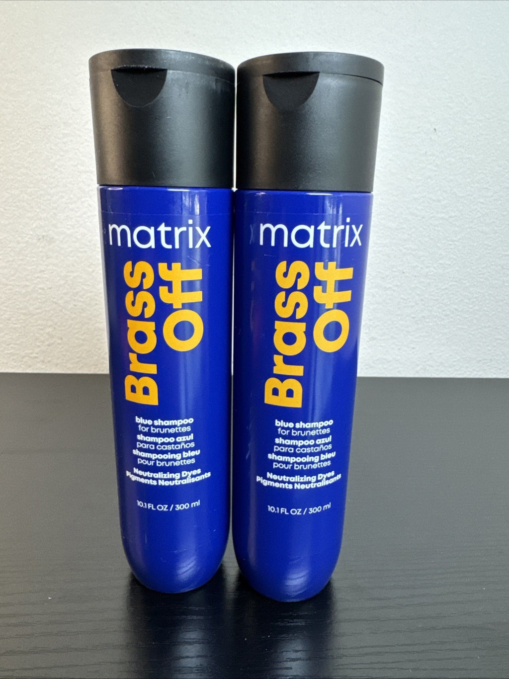 Blue Shampoo for Brunettes - Matrix Brass Off 10.1 fl oz Lot of 2