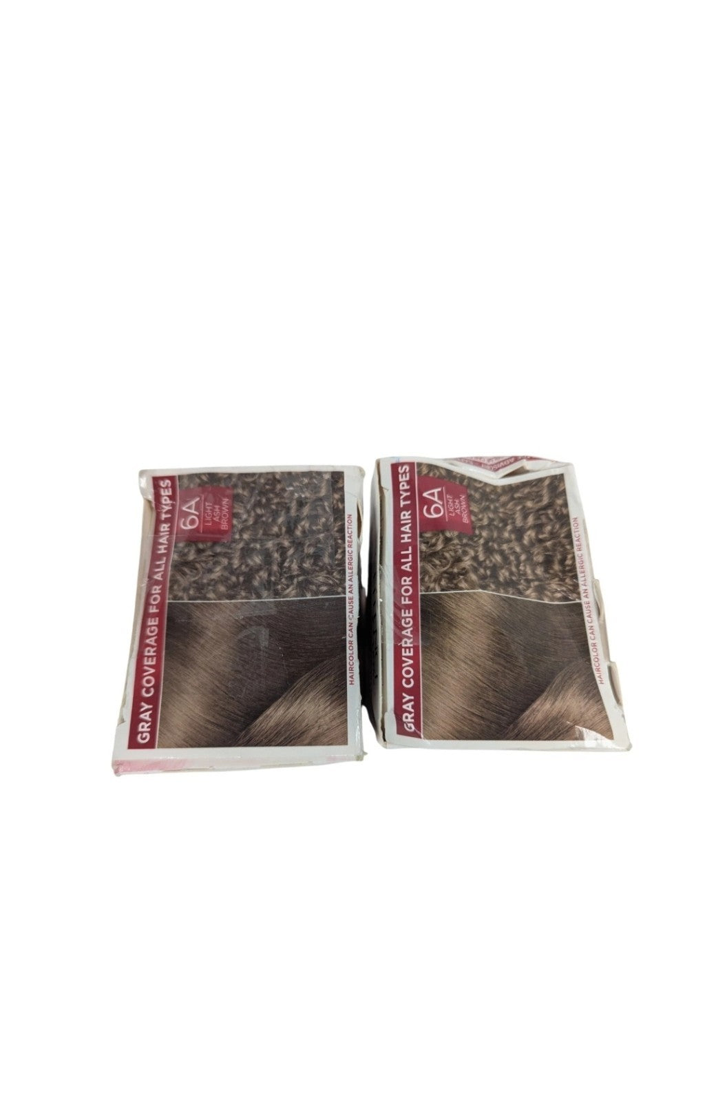 Permanent Hair Color Light Ash Brown #6A - 2 Pack | Hair Dye
