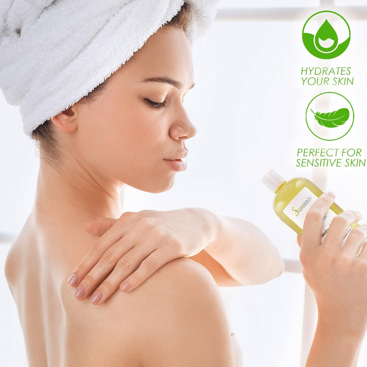 Pure Meadowfoam Seed Oil - Cold Pressed Natural Moisturizer for Skin & Hair