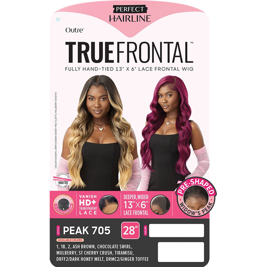 Outre Lace Front Wig 13x6 True Frontal with Pre-Plucked Hairline