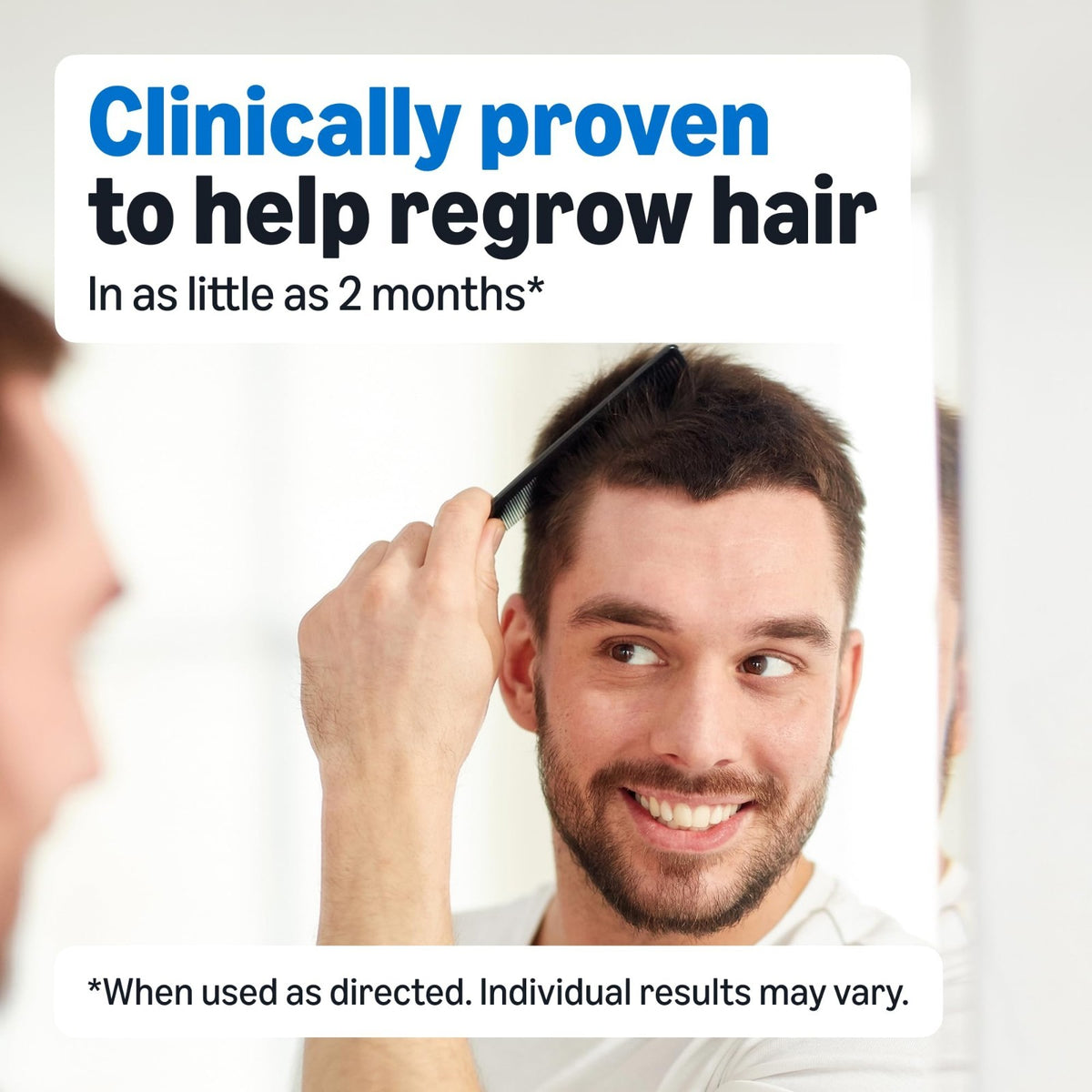 Men's 5% Minoxidil Hair Regrowth Treatment - 12 oz Topical Solution