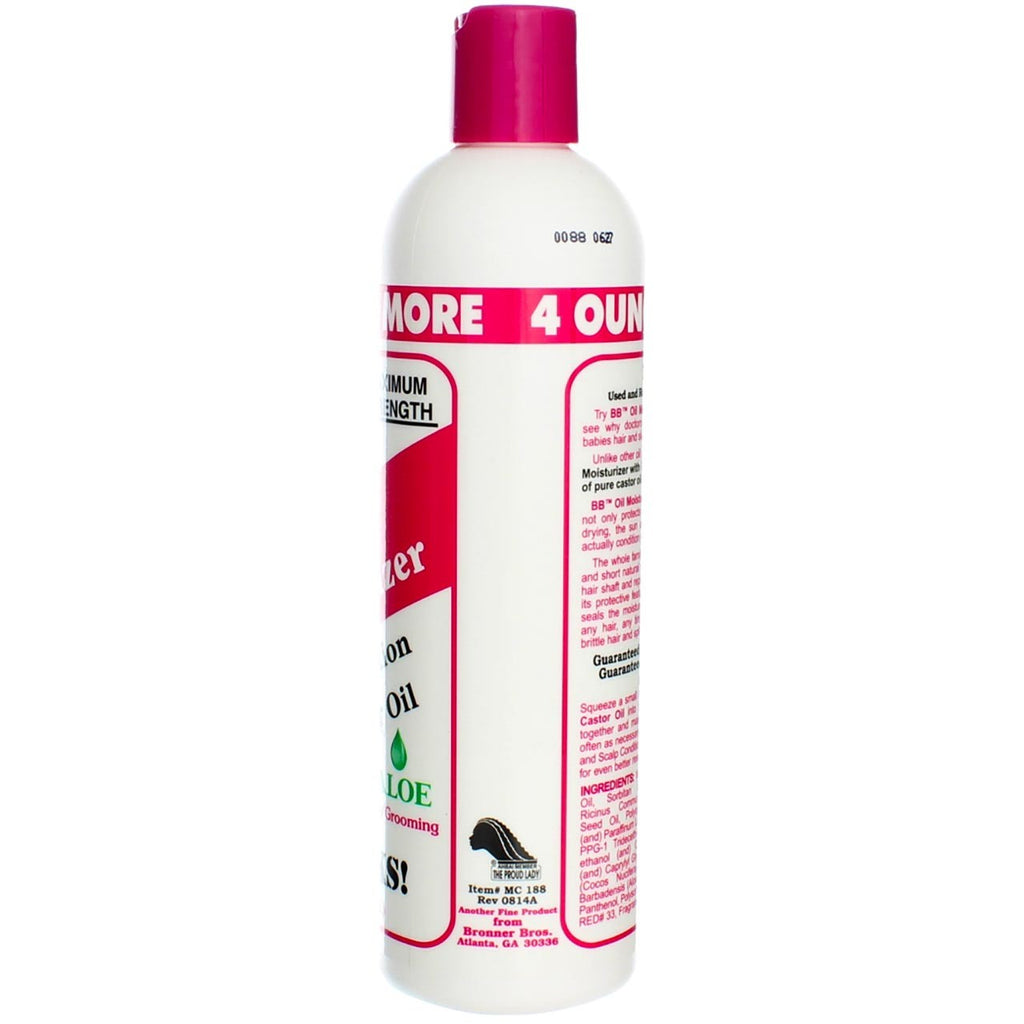 4 Pack Hair Moisturizer with Castor Oil & Aloe for All Hair Types
