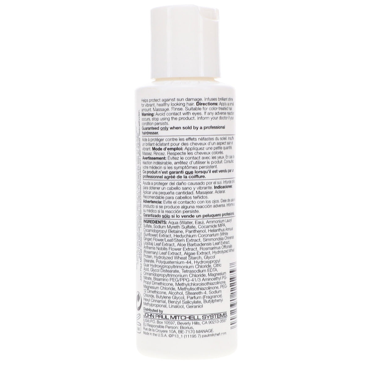 Paul Mitchell Color Protect Daily Shampoo 3.4 oz 5 Pack - Sulfate & Paraben-Free
