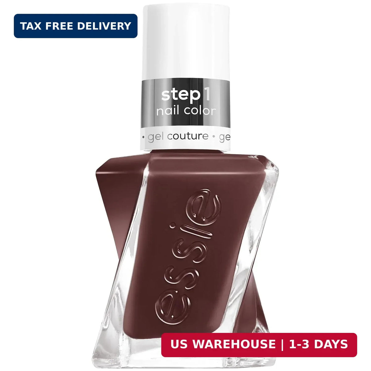 Essie Gel Couture Long-Lasting Vegan Nail Polish Raisin Brown 0.46 fl oz