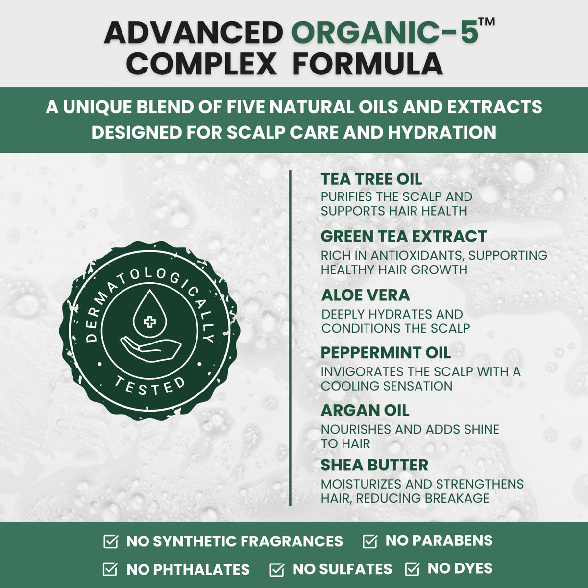 Tea Tree Shampoo & Conditioner Set for Dry & Itchy Scalp - Hydrating Hair Care