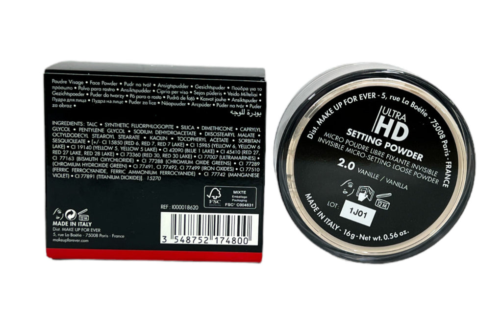 Make Up For Ever Ultra HD Setting Powder 16g/0.56oz Vanilla NEW