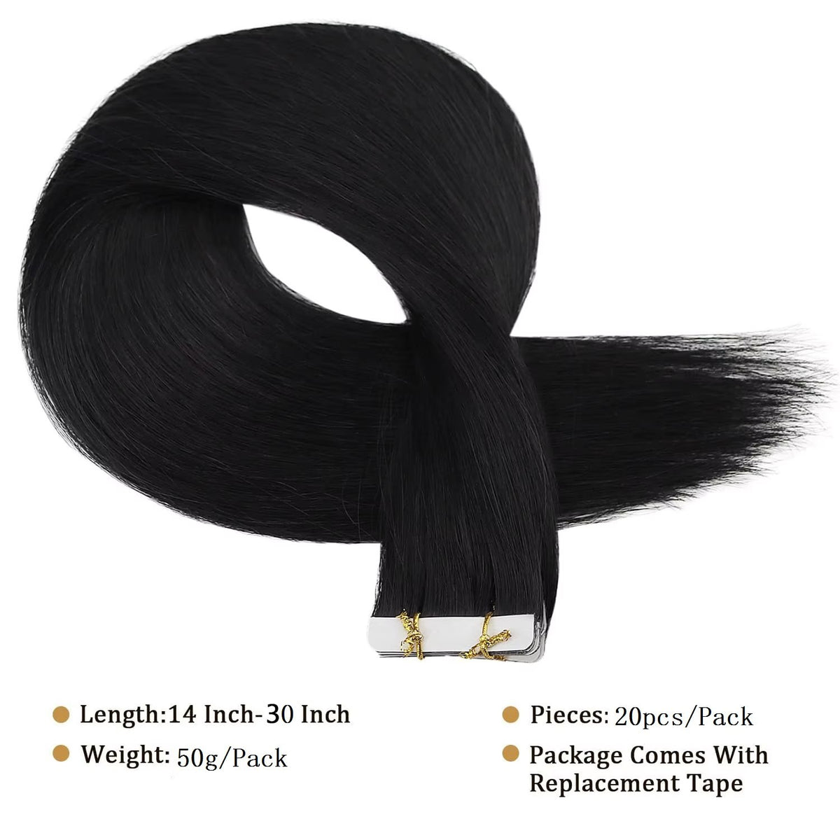 High-Quality Tape-In Hair Extensions | Human Hair, Seamless & Easy to Install