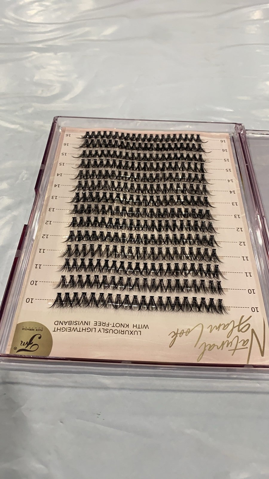 14 Rows False Eyelashes with Mascara, Large Quantity, Eye Makeup Tool