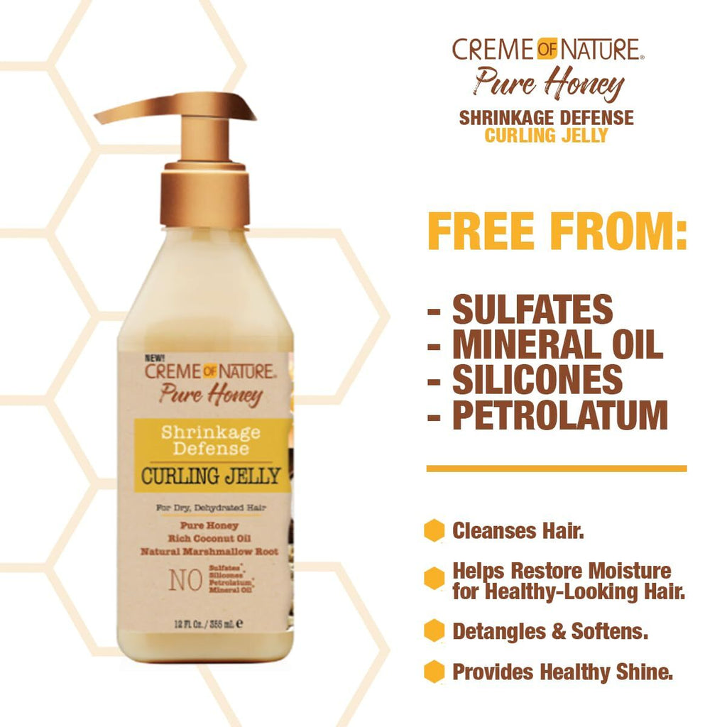 Moisturizing Curling Jelly for Defined Soft Curls - 12oz