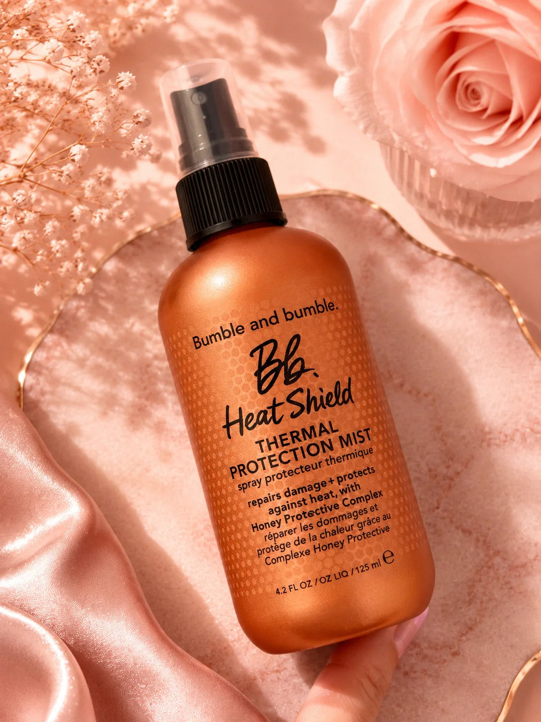 Heat Protectant Spray for Hair - Thermal Shield & Damage Repair