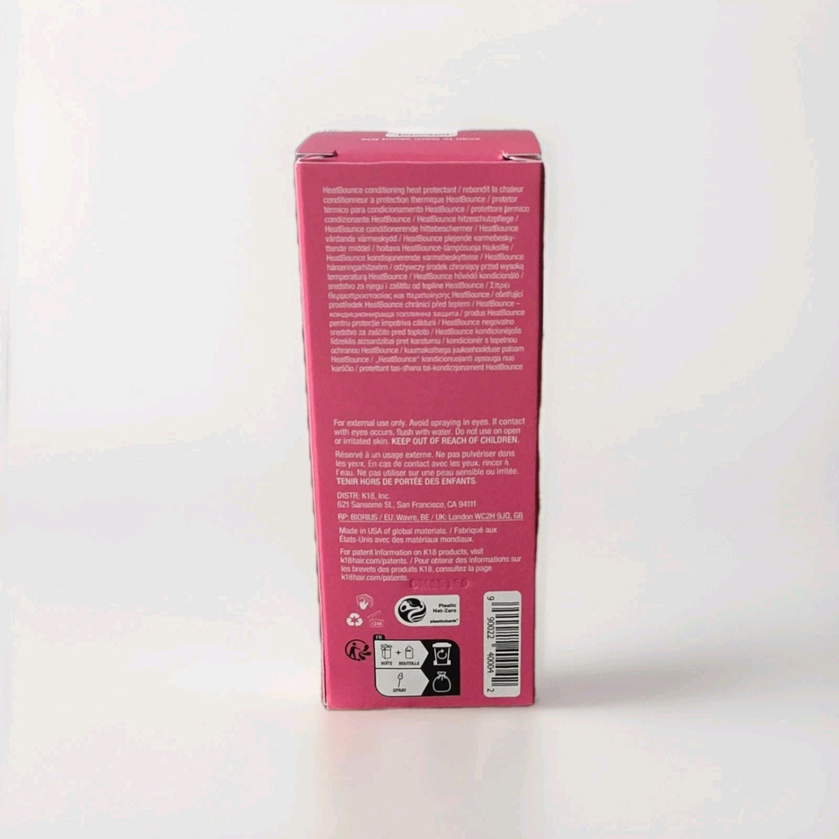 K18 HeatBounce Heat Protectant Spray 4 oz - Heat Damage Protection