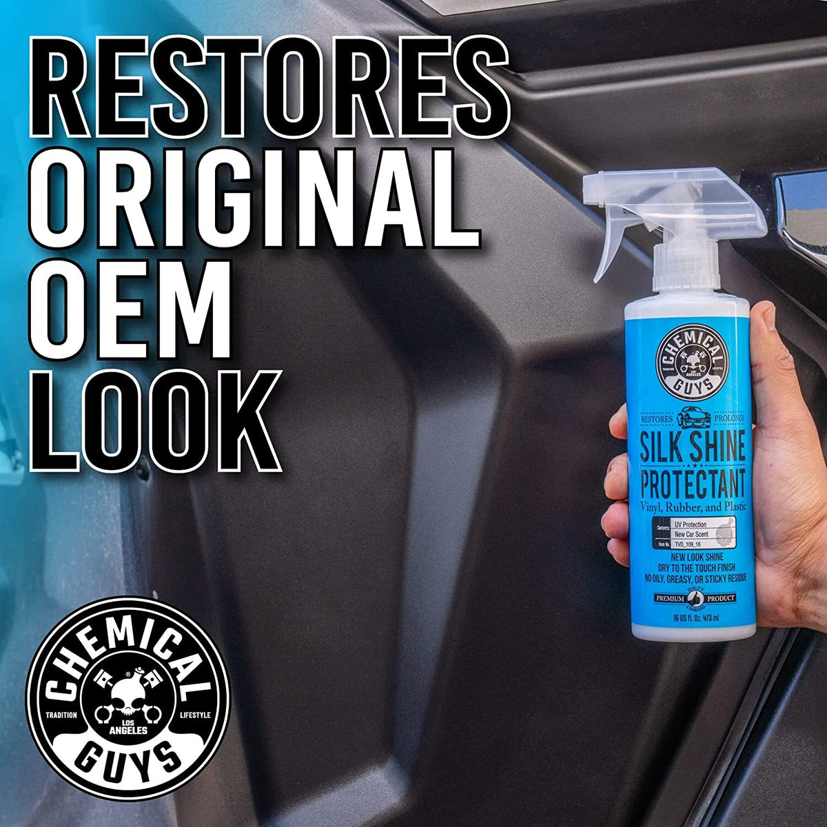 Chemical Guys Silk Shine Sprayable Car Dressing & Protectant 16 oz & 128 oz