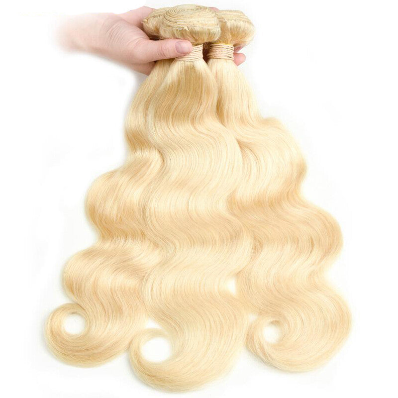 Virgin Human Hair Extensions - 3 Bundles in Various Lengths & Textures