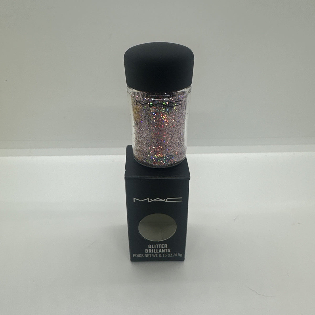 MAC Pink Hologram Glitter Pigment Loose Cosmetic Makeup 0.15oz