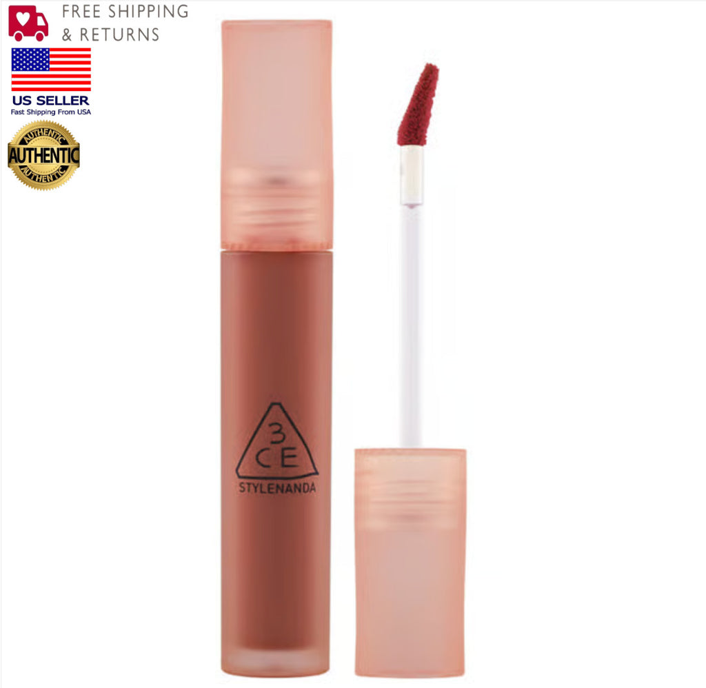 3CE Water Tint Lipstick in Bake Beige 4.6g - Soft Matte Finish, Long-Lasting