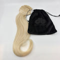Blonde Clip-In Hair Extensions #80 20 Inch 160g Remy Human Hair 10 Pieces