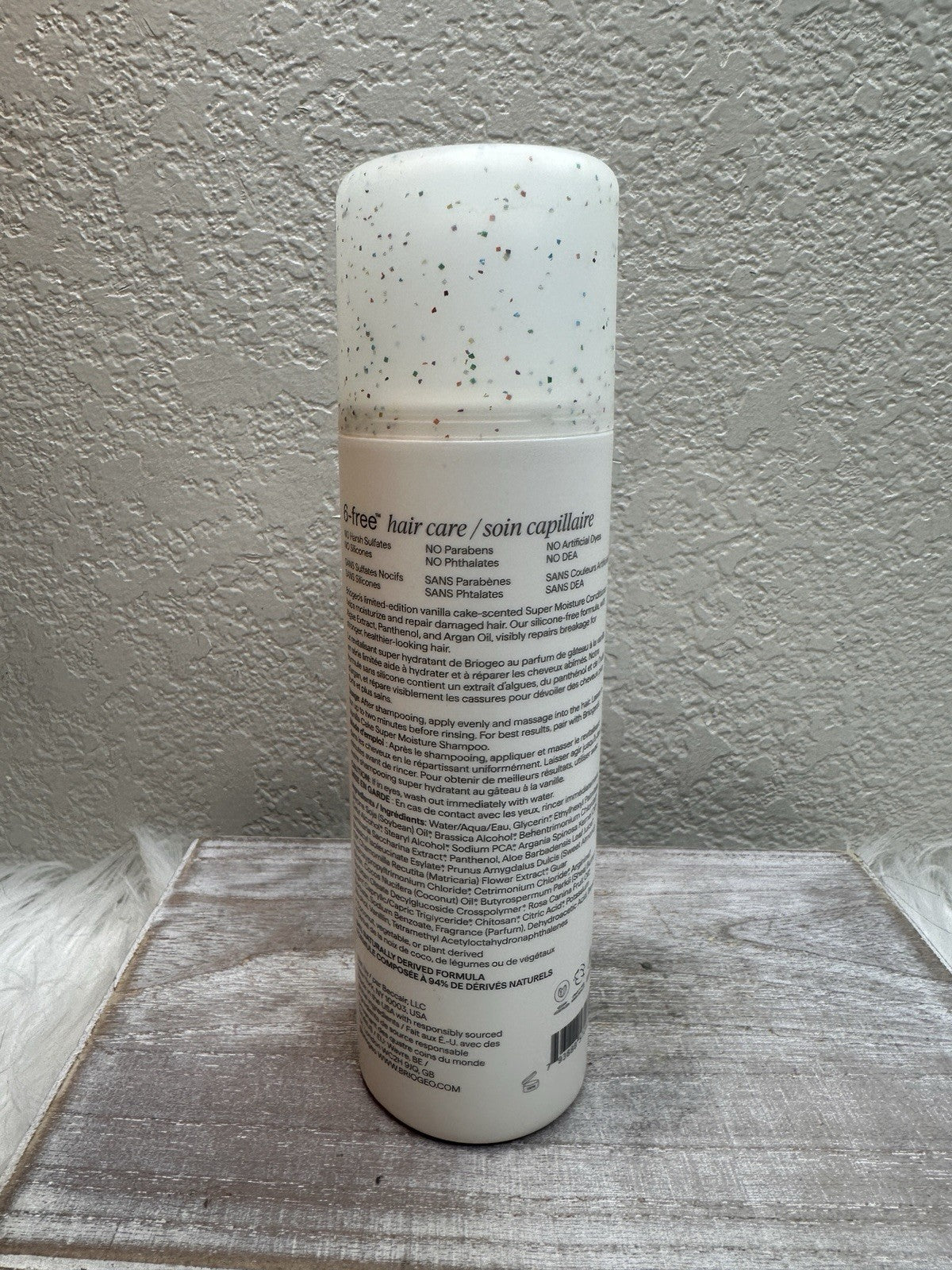 Moisture Repair Conditioner for Damaged Hair - Vanilla Cake Scent, 8 oz