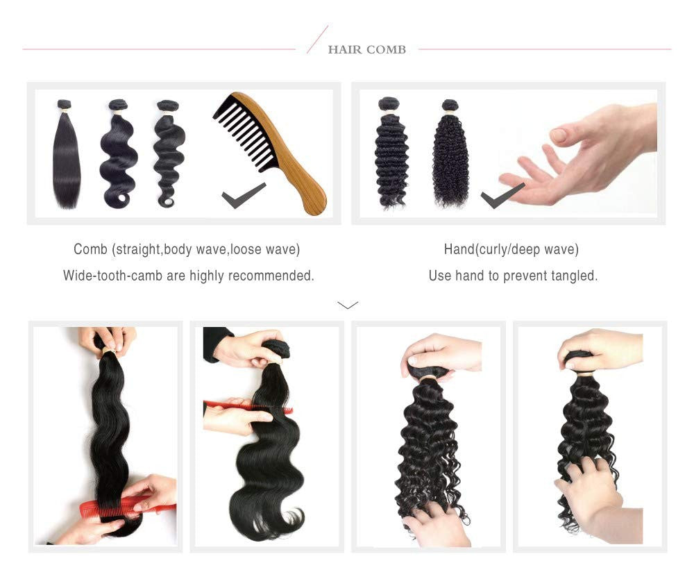 Ombre Blonde Human Hair Bundles 26-30 Inch Double Weft Brazilian Hair